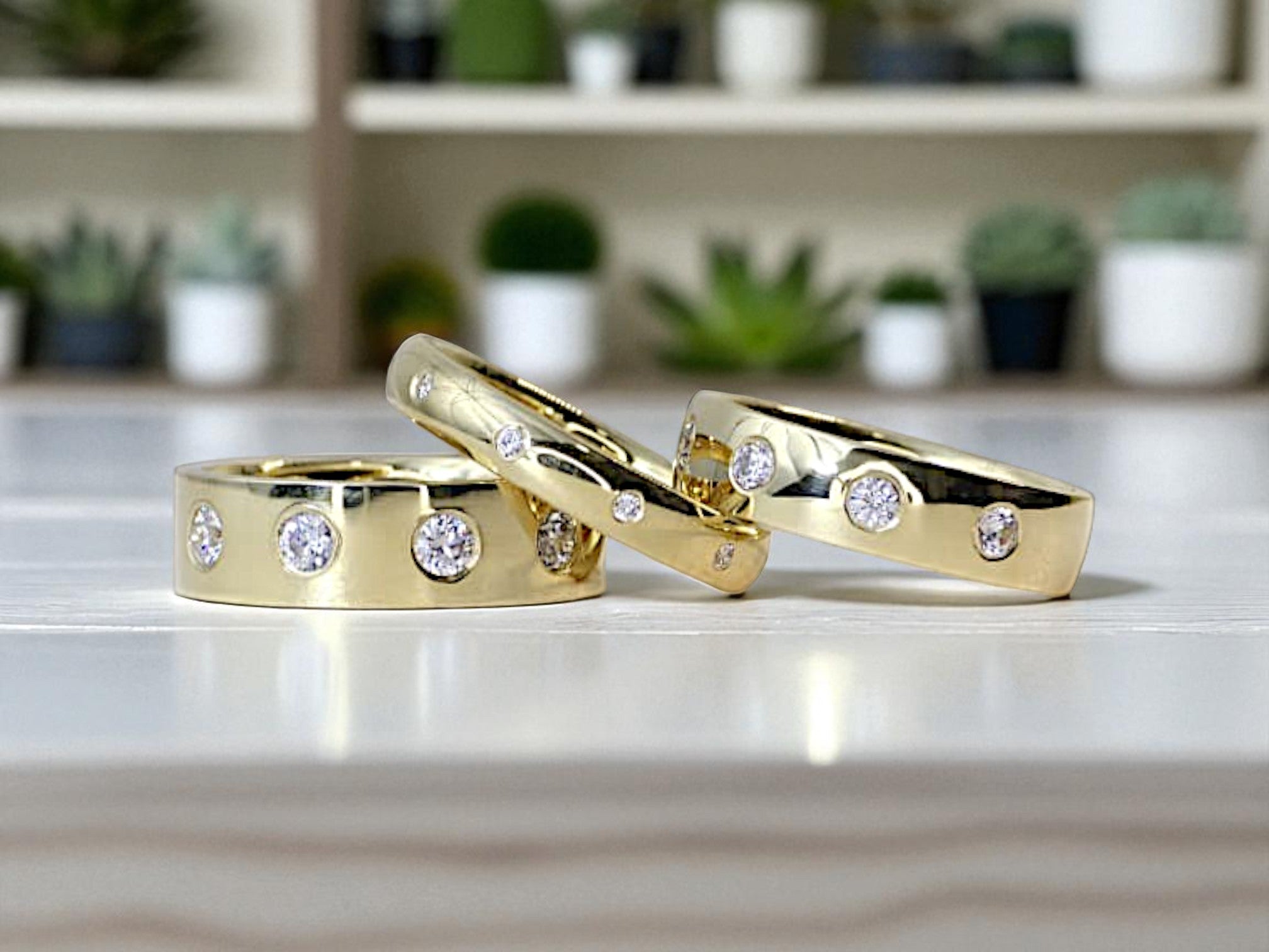 Dimitrios Creations diamond wedding bands