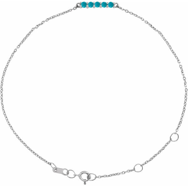 Turquoise Bolo Bracelet – Gold Jewelry