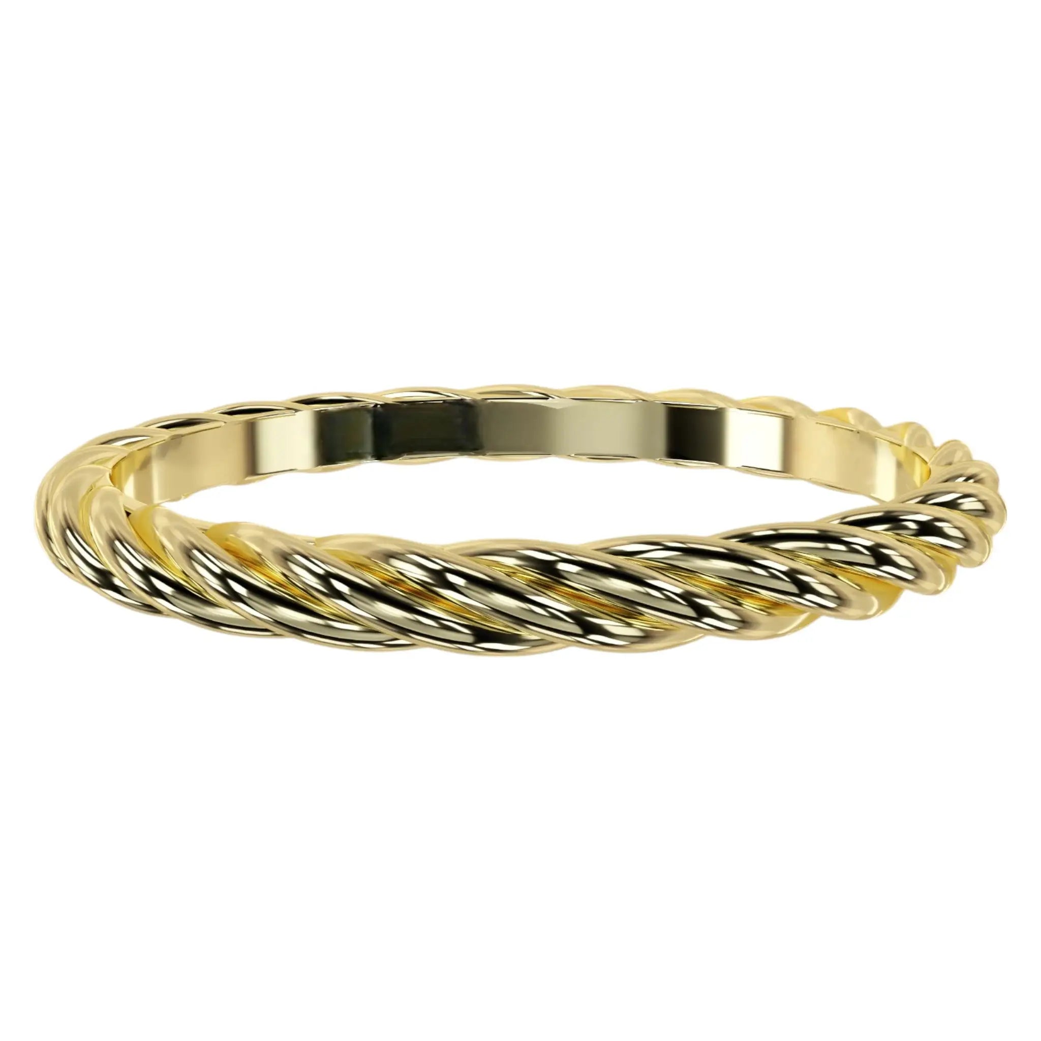 Gold rope texture on Helios ring, symbolic band by Dimitrios Creations