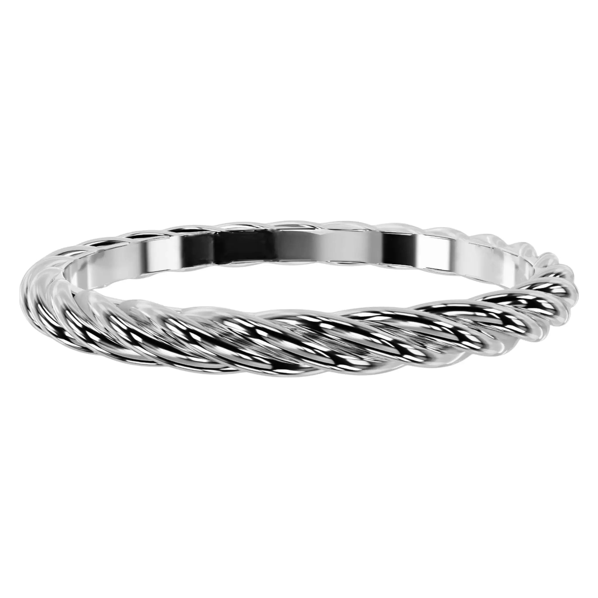 Helios rope band on hand, handcrafted polished detail, Dimitrios Creations
