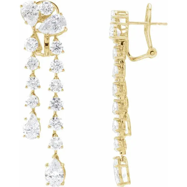 Million Dollar Earrings 9 1/2ct Jimmy Leon Fine Jewelry