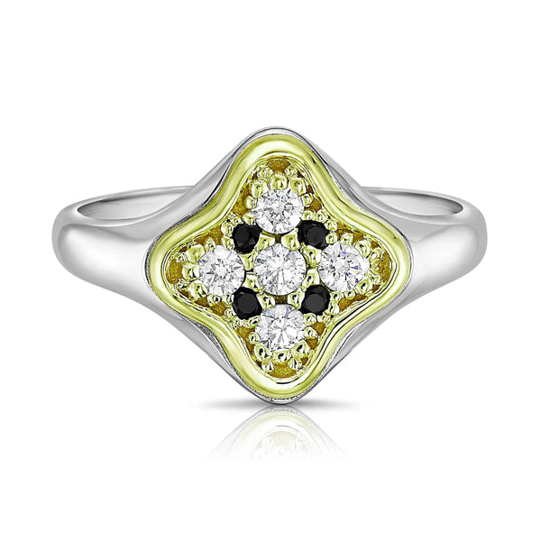 4 leaf clover ring - 2