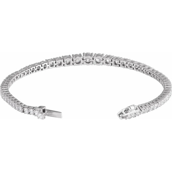 Diamond Tennis Bracelet – 6.2ct - 2