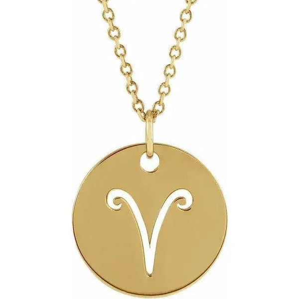 Virgo Constellation Necklace – Gold Zodiac Jewelry