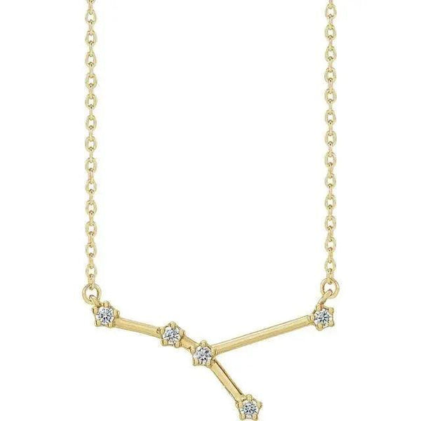 Cancer Constellation Necklace – Gold Zodiac Jewelry