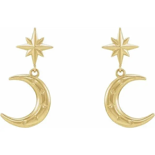 Crescent Moon Earrings Jimmy Leon Fine Jewelry