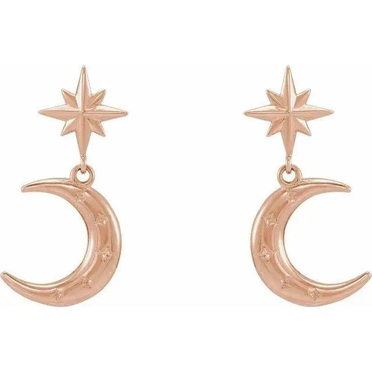 Crescent Moon Earrings Jimmy Leon Fine Jewelry