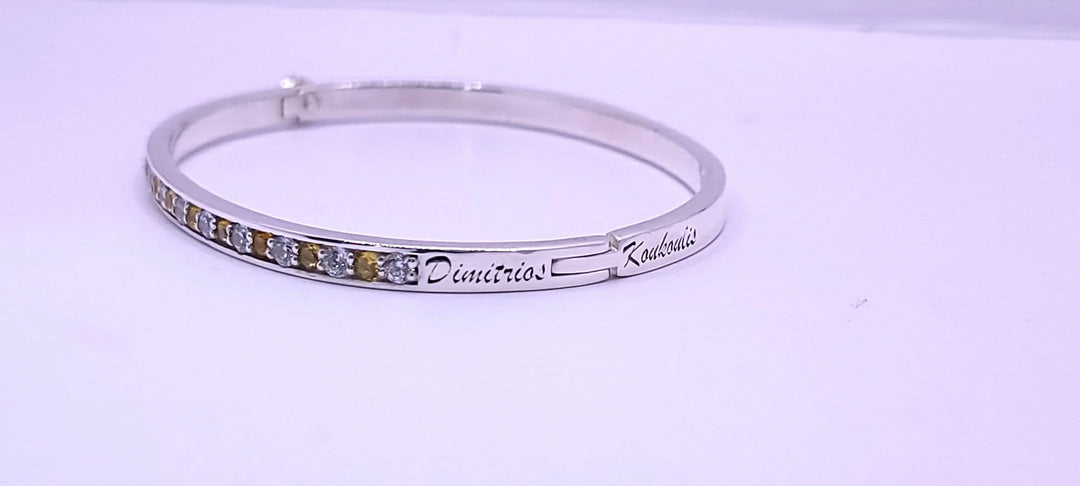 Engravable bangle Dimitrios Creations