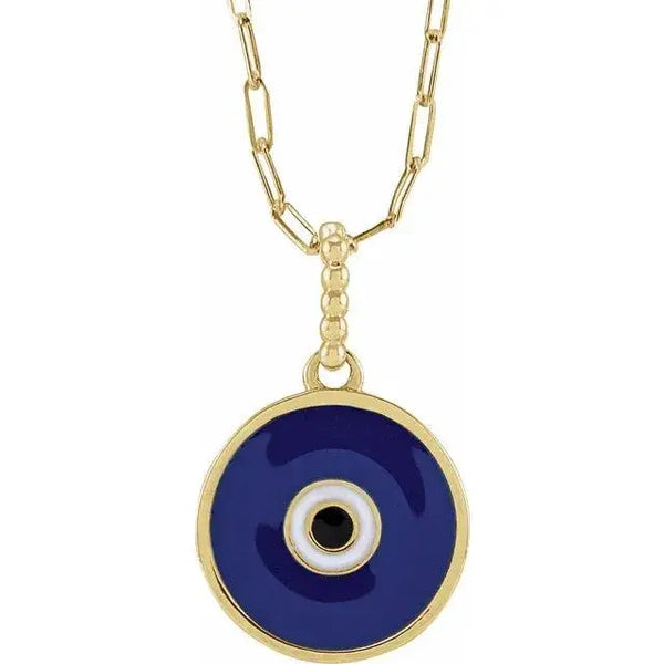 Evil Eye Necklace – 18