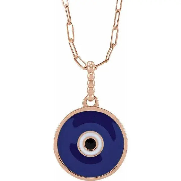 Evil Eye Necklace – 18