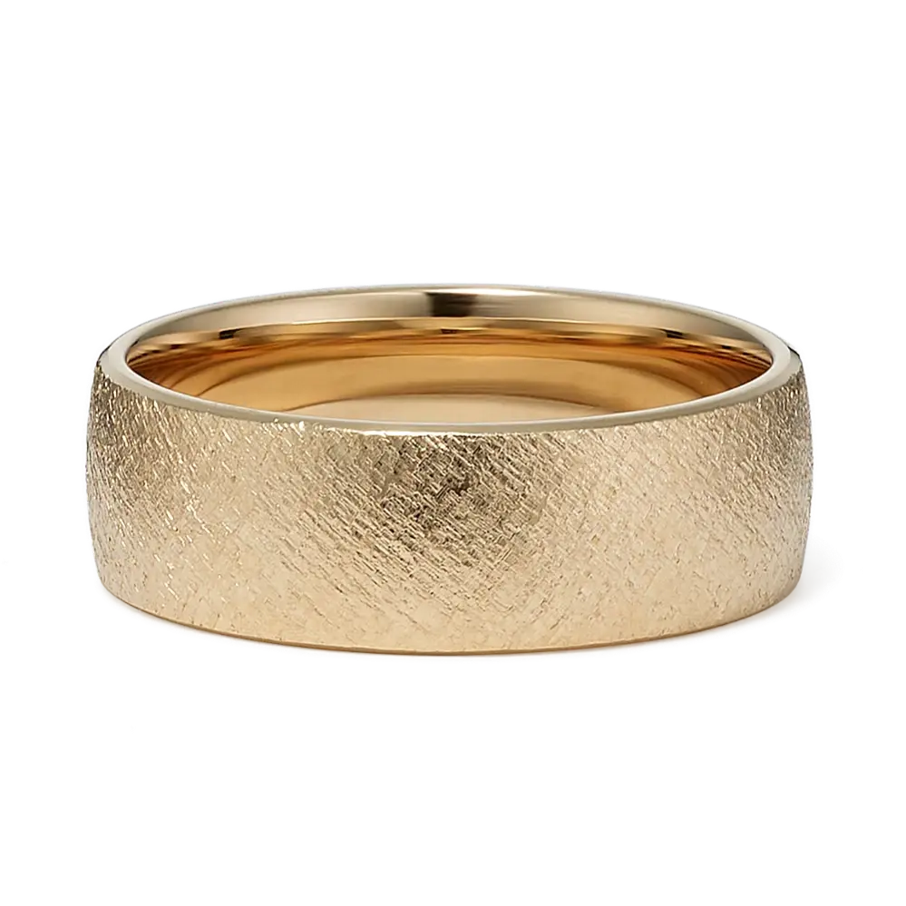 Hammered Gold Wedding Band – Unique & Timeless Design for Him or Her Dimitrios Creations