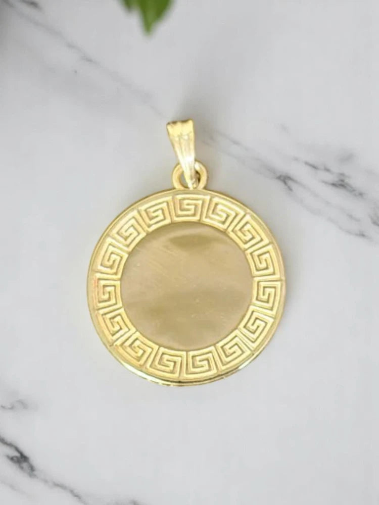 ICXCNIKA Amulet Greek Key Patern