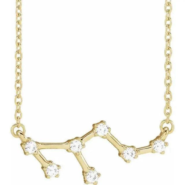 Leo Constellation Necklace – Gold Zodiac Jewelry