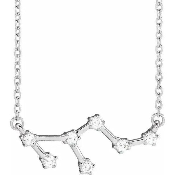 Leo Constellation Necklace – Gold Zodiac Jewelry - 2