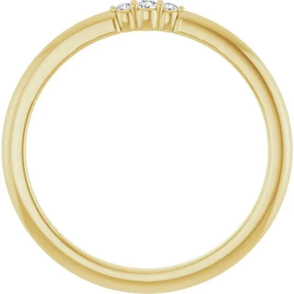 Petite Stackable Ring in 14K Gold – Delicate Minimalist Jewelry for Women - 3