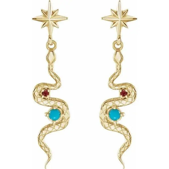 Snake Earrings Jimmy Leon Fine Jewelry