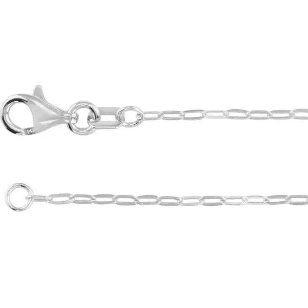 Thin Paperclip Chain Bracelet - 2