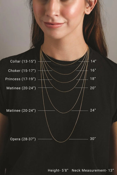 Thin Paperclip Chain Necklace - 6