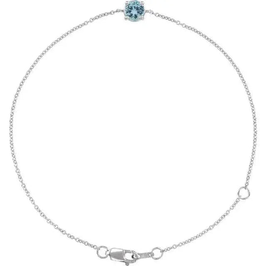 Luxury aquamarine jewelry for women in solid gold