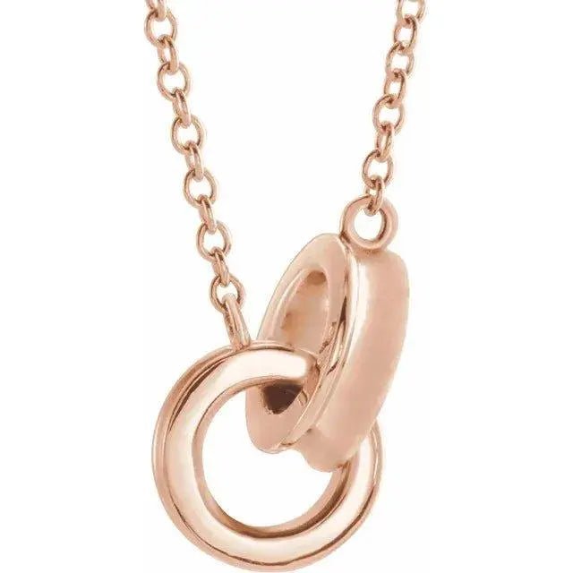 Luxury 14K gold necklace perfect for anniversaries or gifting