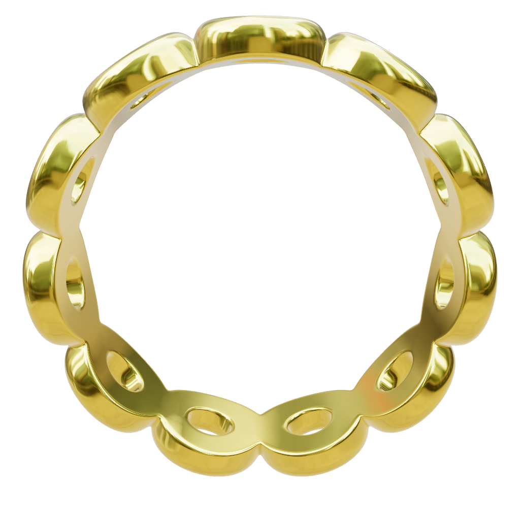 Kyklos Gold Wedding Ring AR viewer - Dimitrios Creations