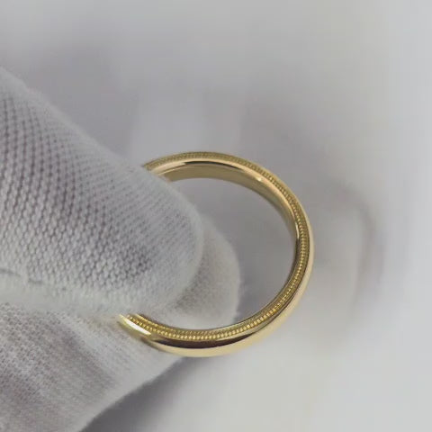 video showing wire with milgrain ring