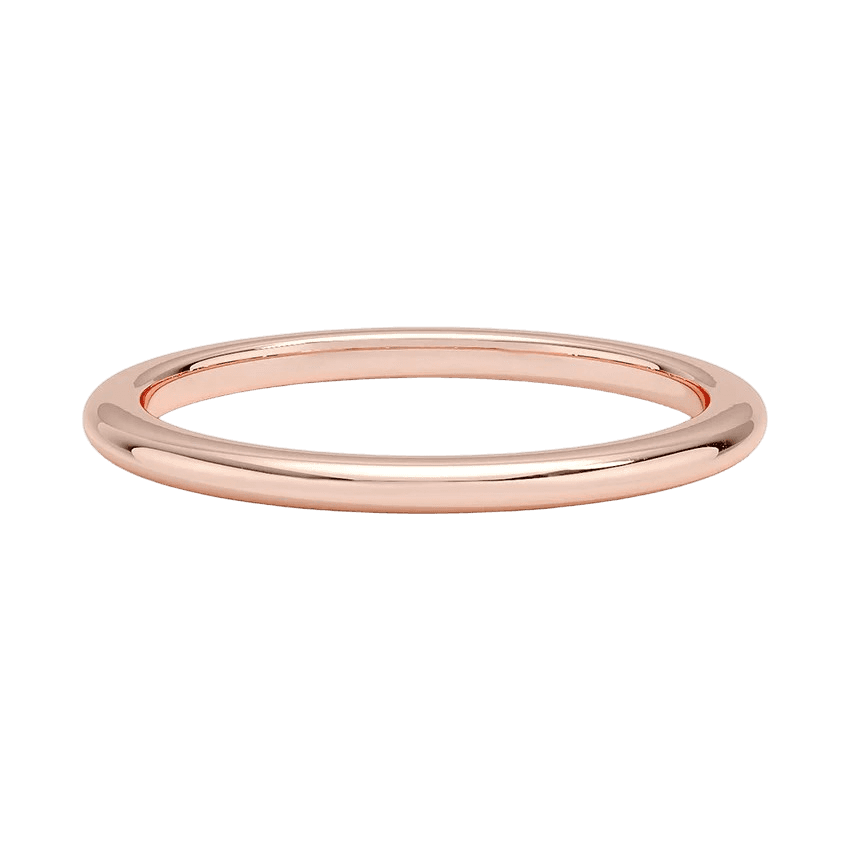 High Polish Comfort-Fit Wedding Band