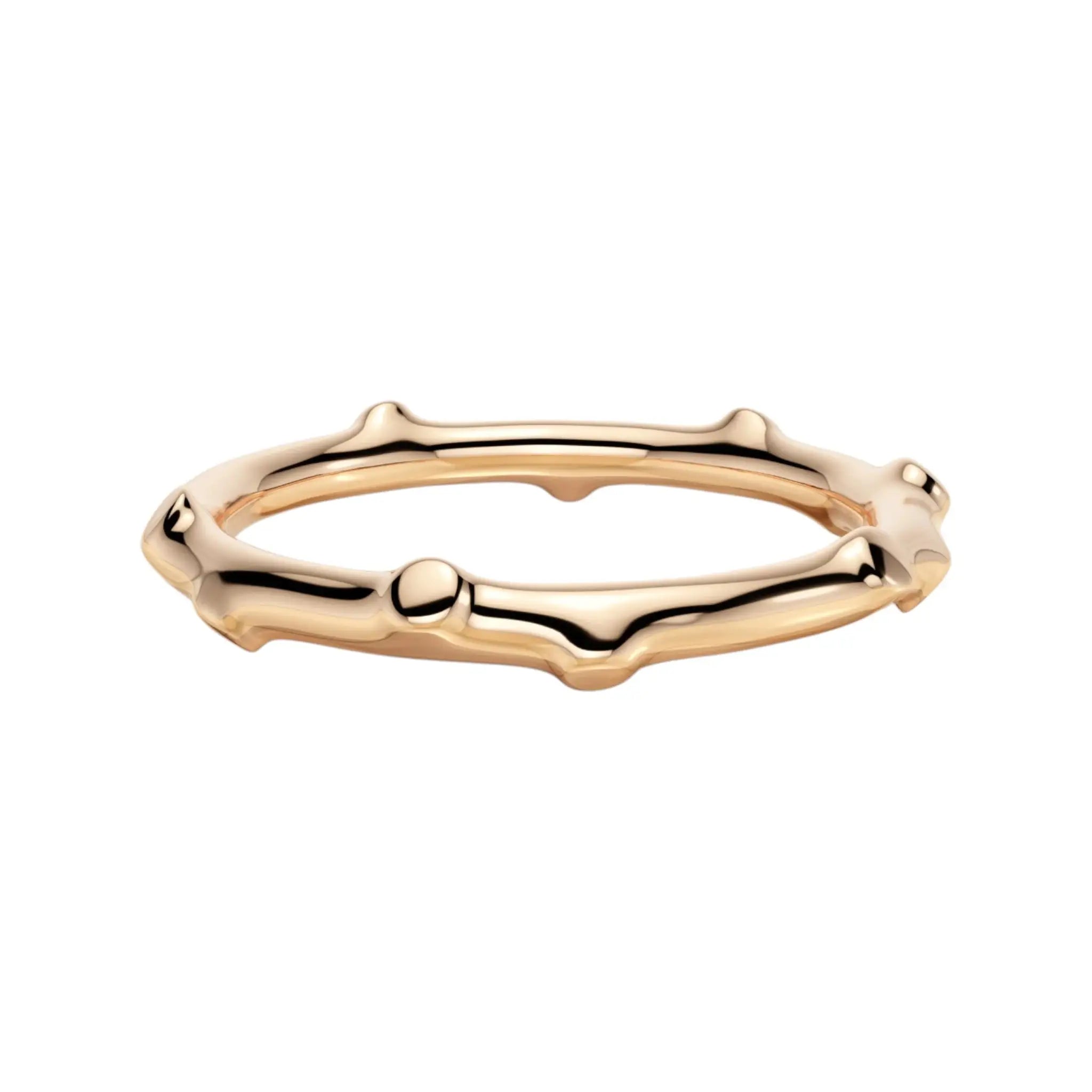 Thallo Branch Ring worn on hand demonstrating elegant branch pattern
